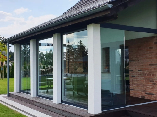 Realizacja 76 - Zabudowa tarasu szybami - Gorzów